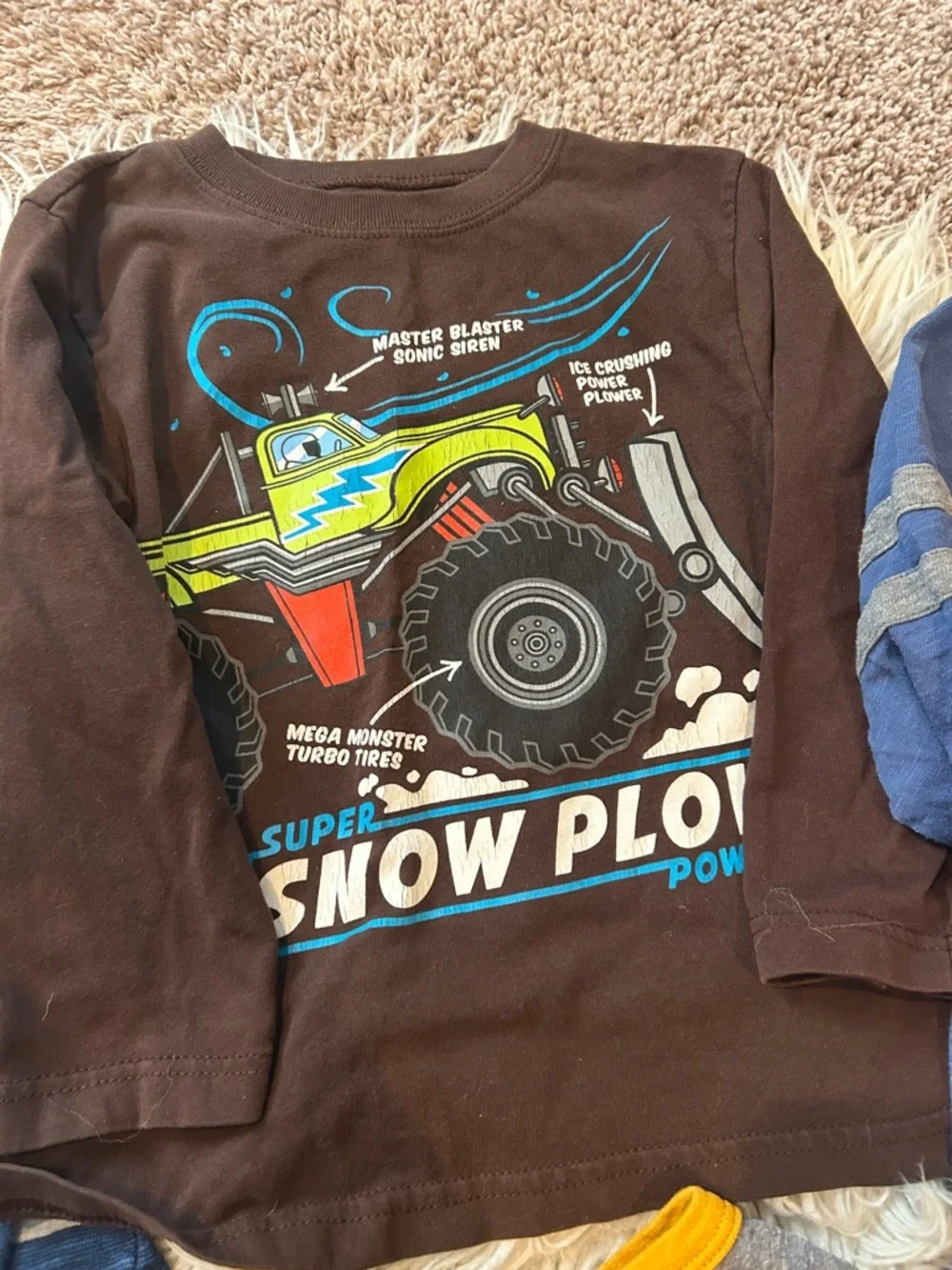 4T/ 4/5 Boys Long-Sleeve tee lot - set of 6